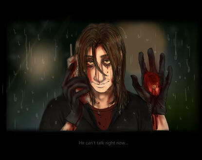 He Can't Talk Right Now